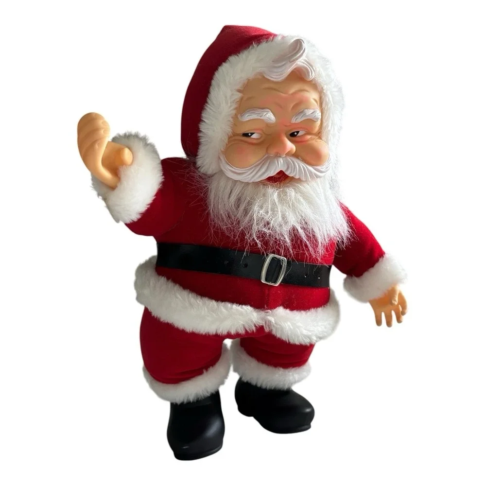 Vintage 1988 Dakin Santa Claus Plush Doll Richs Exclusive Francesca Christmas